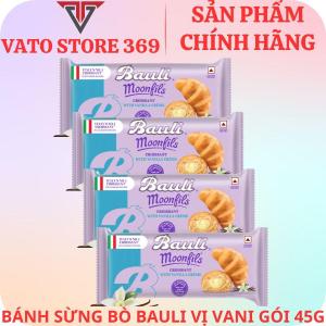 Bánh sừng bò BAULI vị vani gói 45g (thùng/gói)