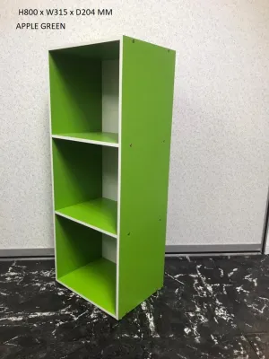 DIY 3 Tier High Quality Multipurpose Colorful Rack Book Shelf