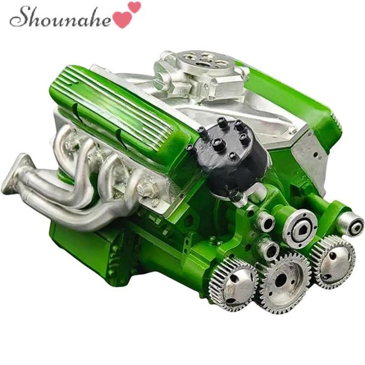 shounahe💕 Binray Cison V8 Engine Kit Gas Small-Block Engine Model Kits ...