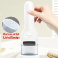 electric callus remover callous remover electric foot callus remover foot grinder Rechargeable calluses foot remover machine with LED Light and 1 Roller Heads foot scrubber callus remover Electric Foot Scrub Callus Remover for Cracked Heels. 