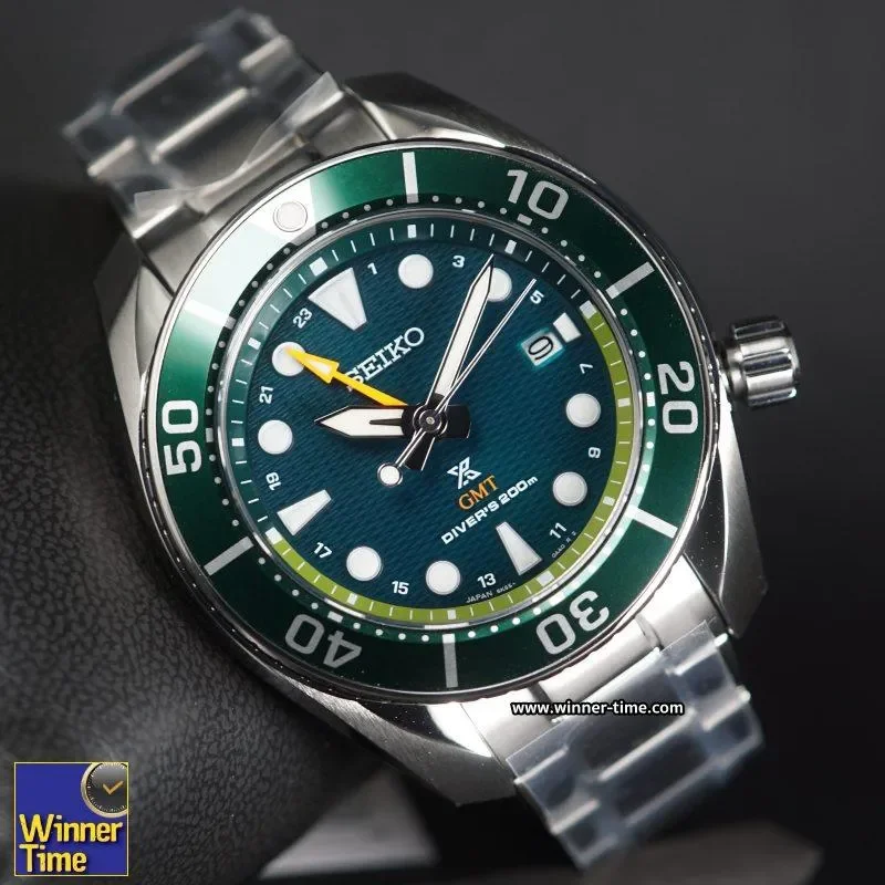 Winner Time SEIKO SUMO Solar GMT New caliber 5K65 Seiko