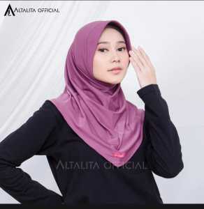Kerudung Instan Bergo Sport All Size Ukuran S M L XL Terbaru | Hijab Instant Sekolah pet Antem Bahan Jersey Premium | Jilbab Sporty