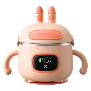Korea Daewoo Baby Heat Preservation Bowl Rechargeable Childrens Baby Drop-Resistant Stainless Steel Water-Free Intelligent Constant Temperature Food Supplementary Bowl