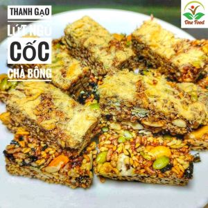 THANH CƠM GẠO LỨT SẤY Ăn Kiêng GIảm Cân Thanh Gạo Lứt Ngũ Cốc Dinh Dưỡng Chà Bông ketoOneFood68