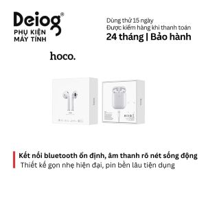 Tai nghe Hoco ES39 có dây 3.5mm âm thanh rõ nét chống rối thiết kế nhỏ gọn tiện dụng - phụ kiện nghe nhạc và học tập chất lượng cao