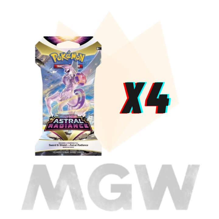 Pokemon TCG SS10 SWSH10 Astral Radiance Sleeved Booster Packs x4 RANDOM  ARTWORK Brand New Factory Sealed | Lazada Singapore