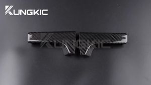 Real Carbon Fiber Seat Adjustment Handle Cover Sticker for Subaru BRZ Toyota GR86 21-23 Interial Accessories