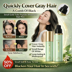 Herbal Hair Color Pen Natural Gray Hair Concealer Plant Scented Non Damaging Temporary Hair Dye Hair Care Product