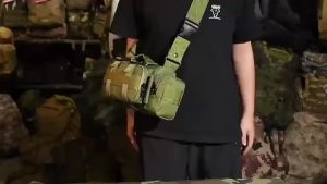 MM Outdoor Sports Waist Bag Sling Bag Chest Bag For Men 0758