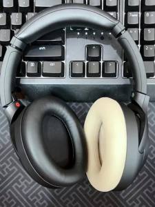 Soft Silicone Headphone Earpads Cover For  WH-1000XM3/XM4/XM5 Replacement Earcups Shockproof Earmuffs Head Beam Case