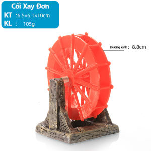 Cầu Non Bộ - Cối Xay Nước Trang Trí Bể Cá Phụ Kiện Bể Cá Cảnh Mini Tiểu Cảnh Đá Mini Trang Trí Bể Cá Nhiều Mẫu Lựa Chọn
