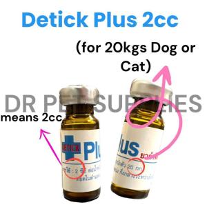 Buy 8pcs Ship 9pcs Detick Plus Anti ticks Fleas Pet Dog Cat Dogs Thailand 1cc 2cc All Stages Adult Puppy