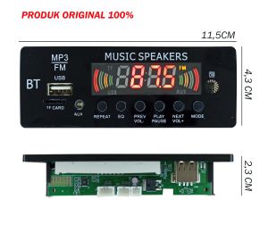 Modul MP3 Bluetooth LED Spectrum Display Bluetooth Decoder Board Usb