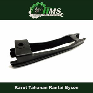Karet Tahanan Rantai Byson - Rubber Seat Seal Guard Bantalan Penahan Dudukan Pangkon Bracket Braket Peredam Penahan Rante Swing Arm Fork Forek Yamaha Byson Bison Lama Old Karbu