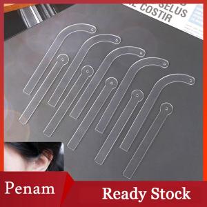 [PAM] 1 5Pcs Clear Acrylic Earring Display Holder Rack Earring Wearing Effect Stick Ear Stud Jewelry Try On Stick