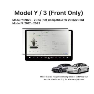 [SG] LionShield Tesla Model 3/Model Y/3 Highland/Model X Plaid Nano-Adsorption LCD Screen Protector