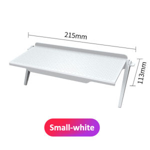 EHOUSE Adjustable Multi-functional TV Top Shelf Universal Organizer for Living Room High Capacity Storage Rack with Foldable Design Mobile Phone Holder TV Box/Router Bracket