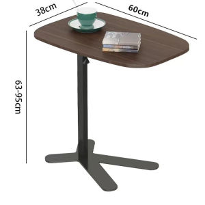 Foldable Computer Table Standing Desk Adjustable Overbed Movable Laptop Table Overbed Adjustable Height Table Bed Table For Laptop Adjustable Height Laptop Sofa C-Shape 电脑桌