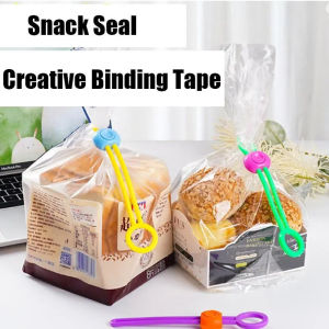 【Anmi Food】20pcs Sealing Tie Closure Clip Food Tie Rope Binding Fruit Store Preservation Multi-functional Sealing Tie Food Sealing
