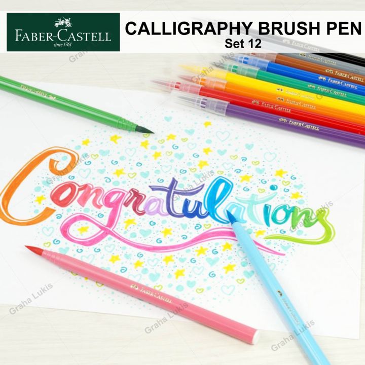 Faber%20Castell%20Calligraphy%20Brush%20Pen%20Set%2012%20-%20Image%205