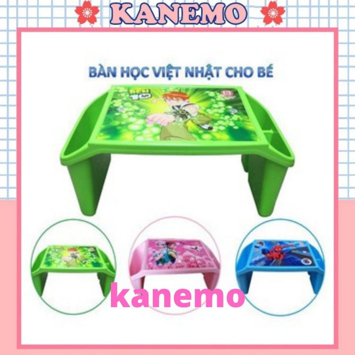 Bàn học cho bé Việt Nhật bàn học nhựa có ngăn để bút viết – nhiều màu ...