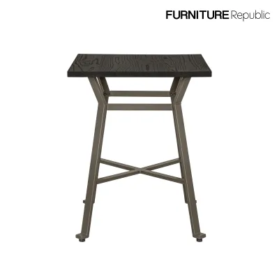 Furniture Republic Industrial Table Dark Elm Finish 309667