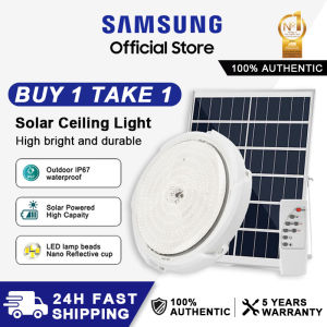 Samsung 1000w Solar Ceiling Light Indoor Outdoor Solar Light Outdoor Waterproof Automatic Lighting With solar Panel Intelligent Remote