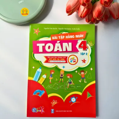 Sách - Combo Bài Tập Hằng Ngày Toán Và Tiếng Việt Lớp 4- Kết Nối Tri Thức