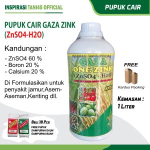 Pupuk ZnSO4 Gaza Zink Sulfate 1 liter Untuk Mencegah Jamur Asem Aseman