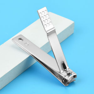 Gunting Kuku Stainless Steel Alat Potong Kuku Tajam Anti Slip Nail Clipper Manicure Pedicure