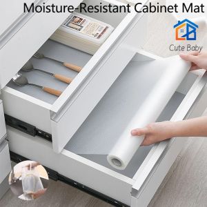 Reusable Anti-slip Mat Drawer Shelf Liner Cabinets Mat Kitchen Organizer Pad on the Table Refrigerator Dishes Protective Drawers