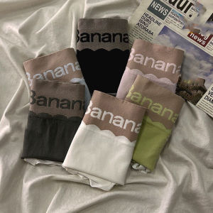3/6pcs Womens High waist Underwear Color matching Breathable Fashion