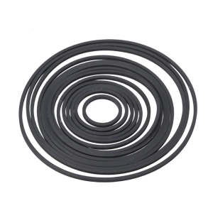Square Rubber Drive Belt 1.2mm for Turntables Cassette Players Tape Recorder Machine 19mm-100mm Folded Size Option