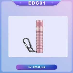 Lumintop EDC01 Mini Key chain Flashlight LED Waterproof Original Flash Light Mini Light Colorful Lightweight Torch with Diffuser