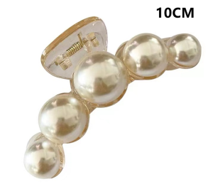 Big Pearls Hair Claws Women Vintage Elegant Hair Clips Hairstyle Makeup Headband Hairpin Hair Accessories
