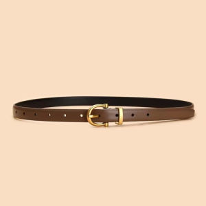 Ikat Pinggang Wanita PU01 Kulit Premium Sabuk Fashion Elegan Stylish Berkualitas Tinggi Kekinian