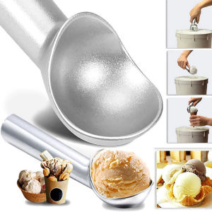 Stainless Steel Ice Cream Scoops Ice Cream Spoon Digger Fruit Balls Cookie Spoons Ice Cream Scooper Kitchen Accessories
