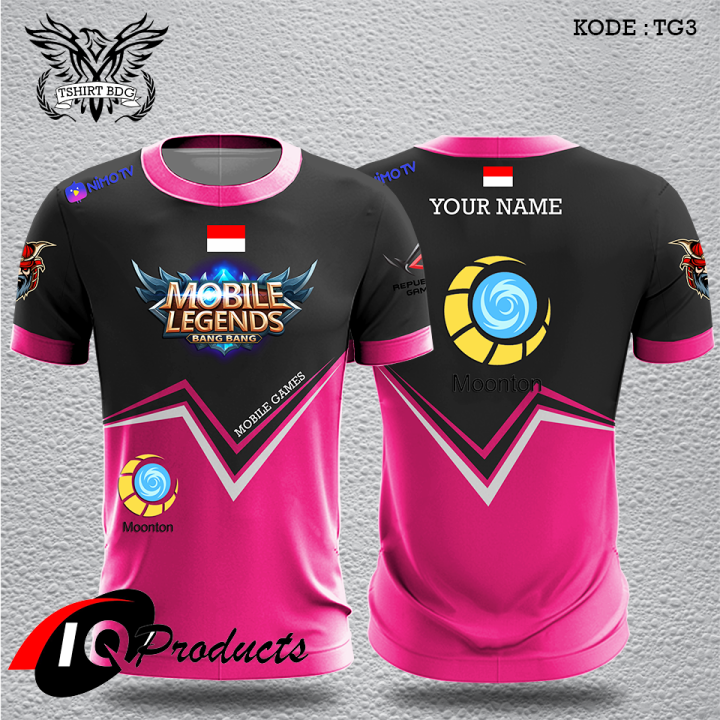 Jersey esport hot sale mobile legend