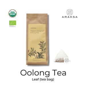 ARAKSA Lhong Lai Oolong Tea in Kraft Bag - USDA & EU Organic - ชาอู่หลงออร์แกนิค บรรจุถูกรัก คราฟต์ | ARAKSA