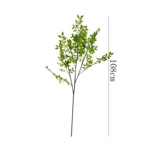 QFV5F งานทำมือ กิ่งไม้ไผ่เทียม ยืดหยุ่นได้ ชุดกระโปรงยาว ต้นไม้ปลอมปลอม สง่างามเรียบหรู 110ซม. ค่ะ ไม้ไผ่โบราณจำลอง แต่งงานในงานแต่งงาน