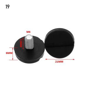 10Pcs Furniture Legs Anti-slip Base Table Cabinet Leg Pad Adjustable Leveling Floor Chair Feet Leveler Table Legs M6 M8