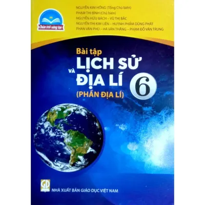 Sách - Bài tập Lịch Sử và Địa Lí 6 - Phần Địa Lí - Chân Trời Sáng Tạo - Bán kèm bao sách và bút chì 2B