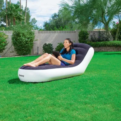 Bestway Chaise Inflatable Sofa Bed Lounge Air Chair
