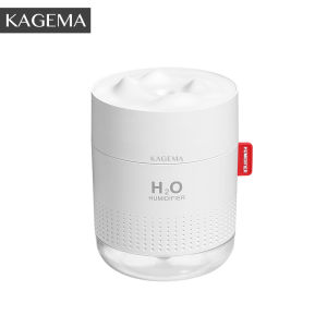 KAGEMA Mini Portable Snow Mountain Night Light Air Humidifier Car Air Purifier Aroma Oil Diffuser USB Rechargeable Air Humidfier For Room Office Large Capacity