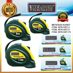 Meteran Karet WELDOM  Measuring Tape Welldom