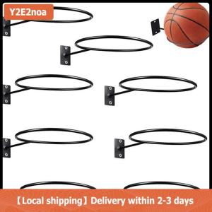 【Local shipping】 Multi-purpose Football Display Shelf Ball Holder Wall Mounted Basketball Storage Rack Living Room Decor Space Saving