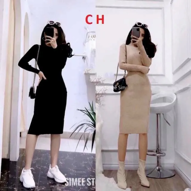 Váy Len Body Dáng Dài giá rẻ Tháng 3,2024|BigGo Việt Nam