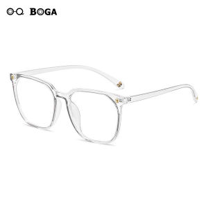OQ BOGA 4 Màu Thời Trang Thiết Kế Bông Tuyết Nhựa Gọng Vuông Chống Ánh Sáng Xanh Máy Tính Kính Nam Nữ Bảo Vệ Mắt Kính Mắt