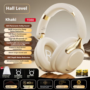 ZNW หูฟังบลูทูธ5.4ใหม่หูฟังที่ใช้งานได้นานหูฟังแบบพาโนรามา360 ° หูฟังหูฟังลดเสียงรบกวน58dB AI เหมาะสำหรับโทรศัพท์มือถือและคอมพิวเตอร์