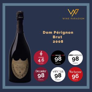 Dom Perignon Brut Champagne 2008 France Sparkling Wine (750ml)